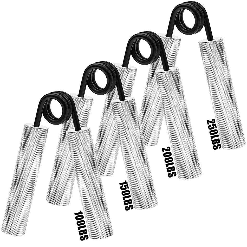 Compact Metal Grip Strengthener - Wrist & Finger Trainer for Rehabilitation & Strength Training, Student Edition, Type A