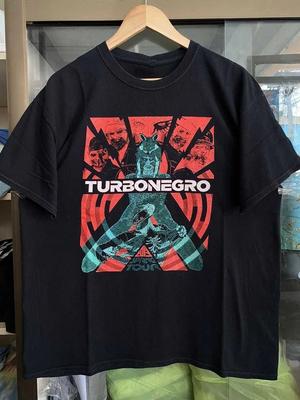 Новая Популярная Группа Turbonegro Хлопковая Черная S-5XL Футболка uNISEX BL2010 Унисекс Футболка