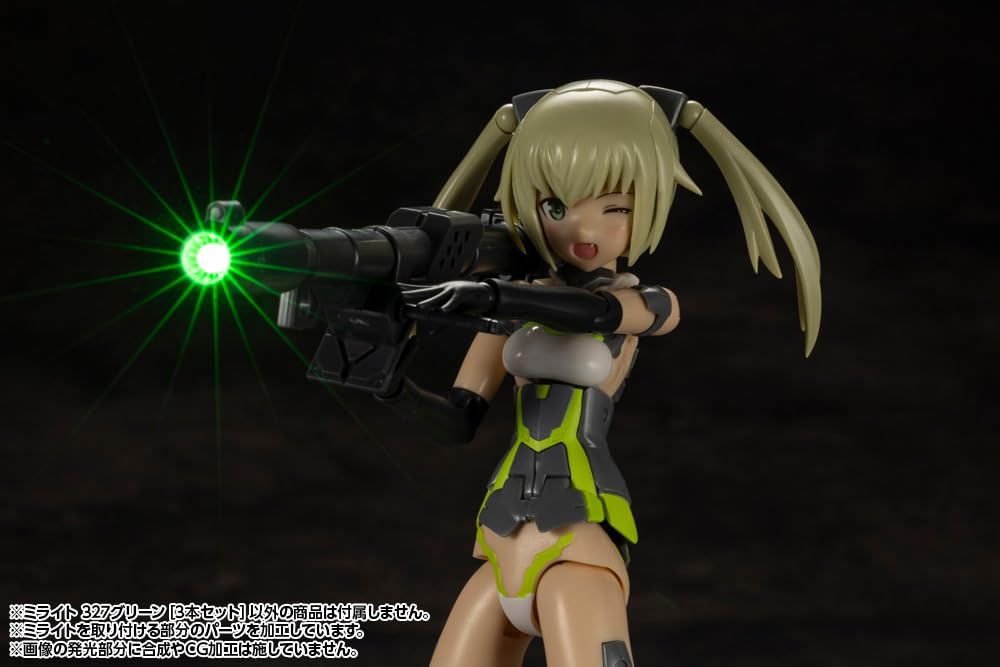 Kotobukiya Моделирование Поддержка Товары Мирайто 327 Зеленый 27 мм в Наборе Пластиковых Моделей M.S.G [Набор 3] Прибл.. длина, Без масштаба