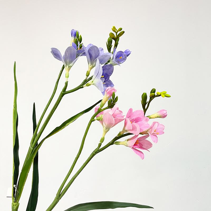 Ароматная снежная орхидея, имитация цветочной композиции, реалистичное прикосновение, искусственный цветок, украшение для вазы, интерьерный цветочный декор