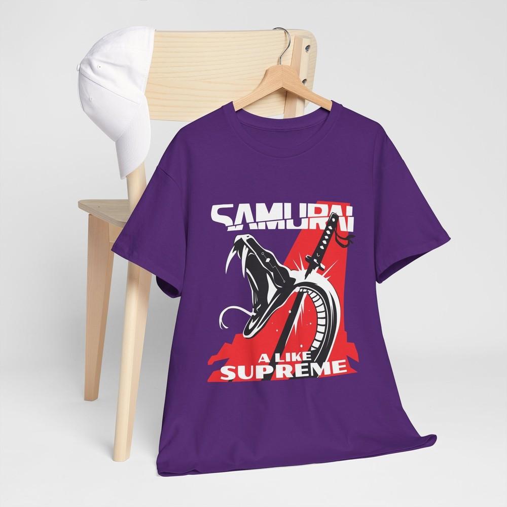 Samurai Never Fade Away Graphic Tshirt Game Vidieogame Shirtcartoon Clothing