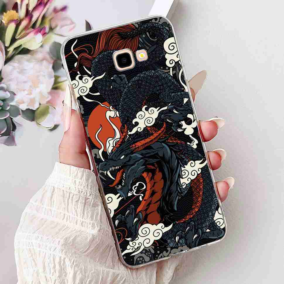 For Samsung Galaxy J4+ SM-J415F Case Luxury Butterfly Flowers Soft Silicone TPU Cover For Samsung J4+ J4 Plus Phone Shell Capa