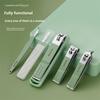 Portable Durable Stainless Steel 5 in 1 Professional Nail Clippers Kit Women's Personal Care Manicure Set with Box