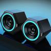 Компьютерные колонки, проводные USB колонки с сабвуфером, компьютерные колонки для ПК, ноутбука, настольного компьютера, маленькая аудиоколонка, компьютерная стереоколонка с питанием от USB