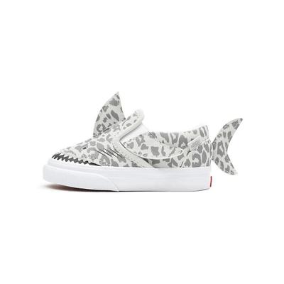 Детские кроссовки Slip-On 5 для малышей Leopard Shark, серые VN0A5DXG3WQ