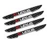 (MHNETY) Side Door Guard, Door Trim, Side Door Bumper, Carbon Fiber, Protective Sticker, For
