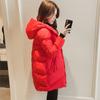 Cotton Padded Clothes Women Medium Long Bread Jacket Loose Casual Students Thickened Korean New Coat