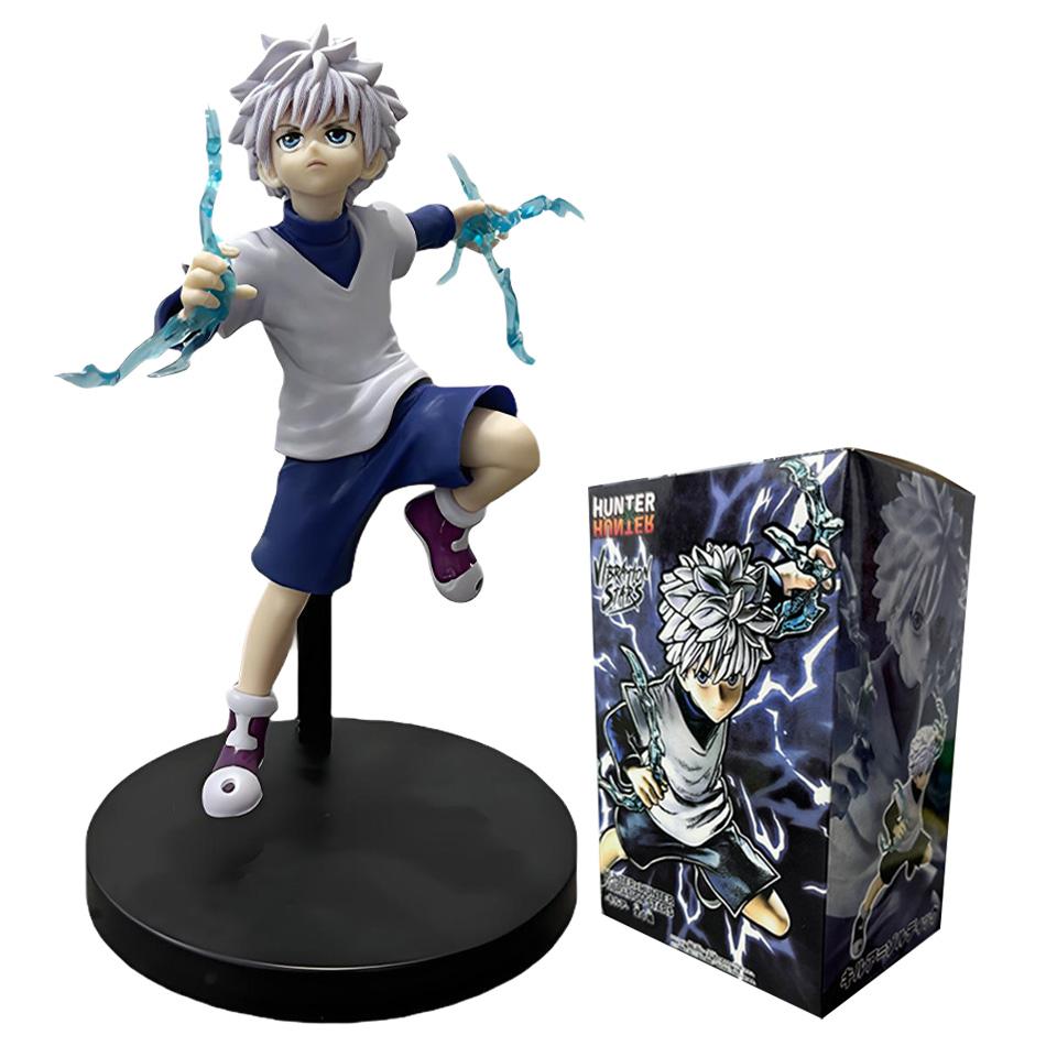14 см Аниме Фигурка Hunter×Hunter Призрачная труппа Хисока Фигурка Экшн Подставка для лапши Украшение комнаты Подставка для лапши ПВХ Модель Игрушки
