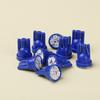 10шт T10 клин синий 4-Smd светодиодный светильник для приборной панели W5W 194 2825 калибровочные кластерные лампы