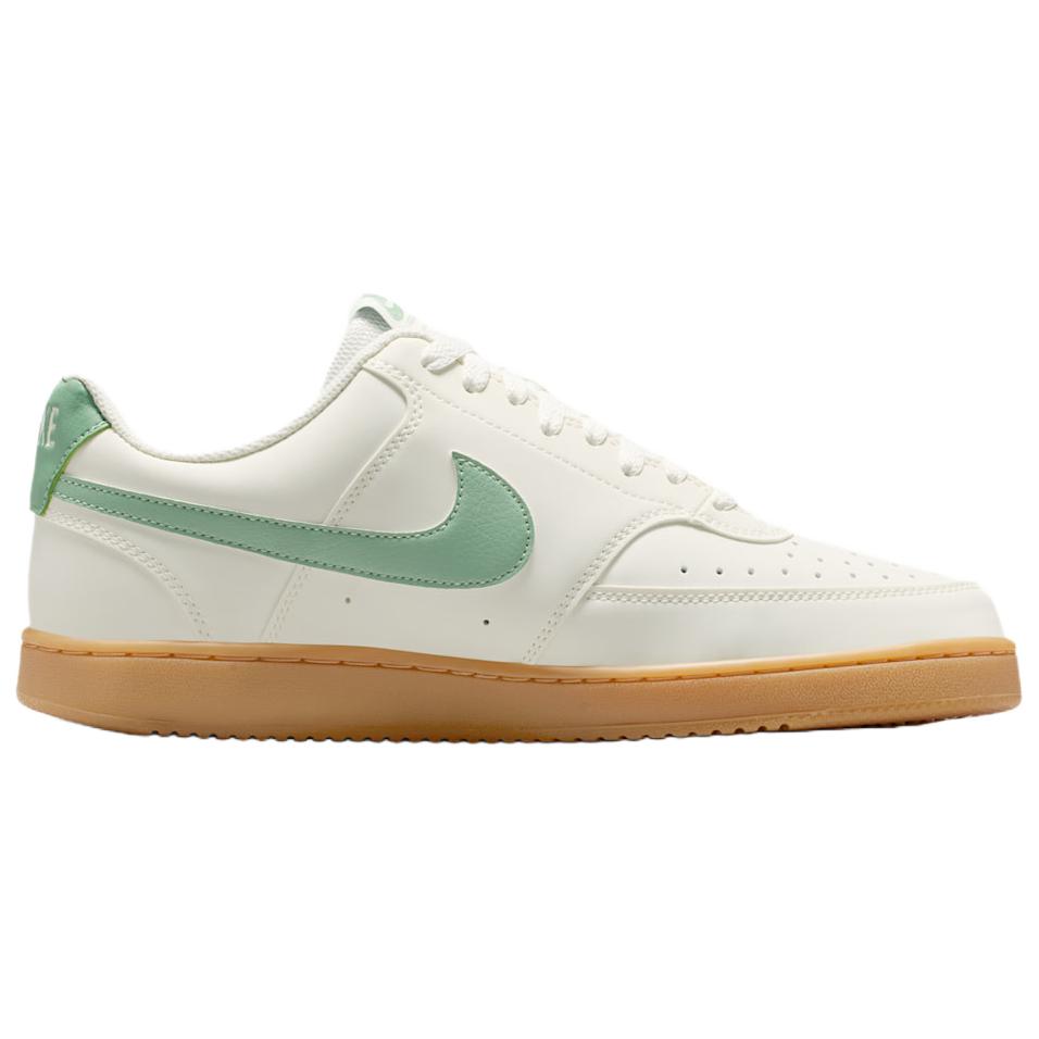 Nike Кроссовки Court Vision из кожи, удобные, дышащие, низкие, мужские, белые II7403-100