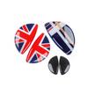 2 шт., декоративные наклейки на насадку для фар Mini Cooper S One Clubman R55 R56 R57 R58 R59 Countryman R60, автомобиль