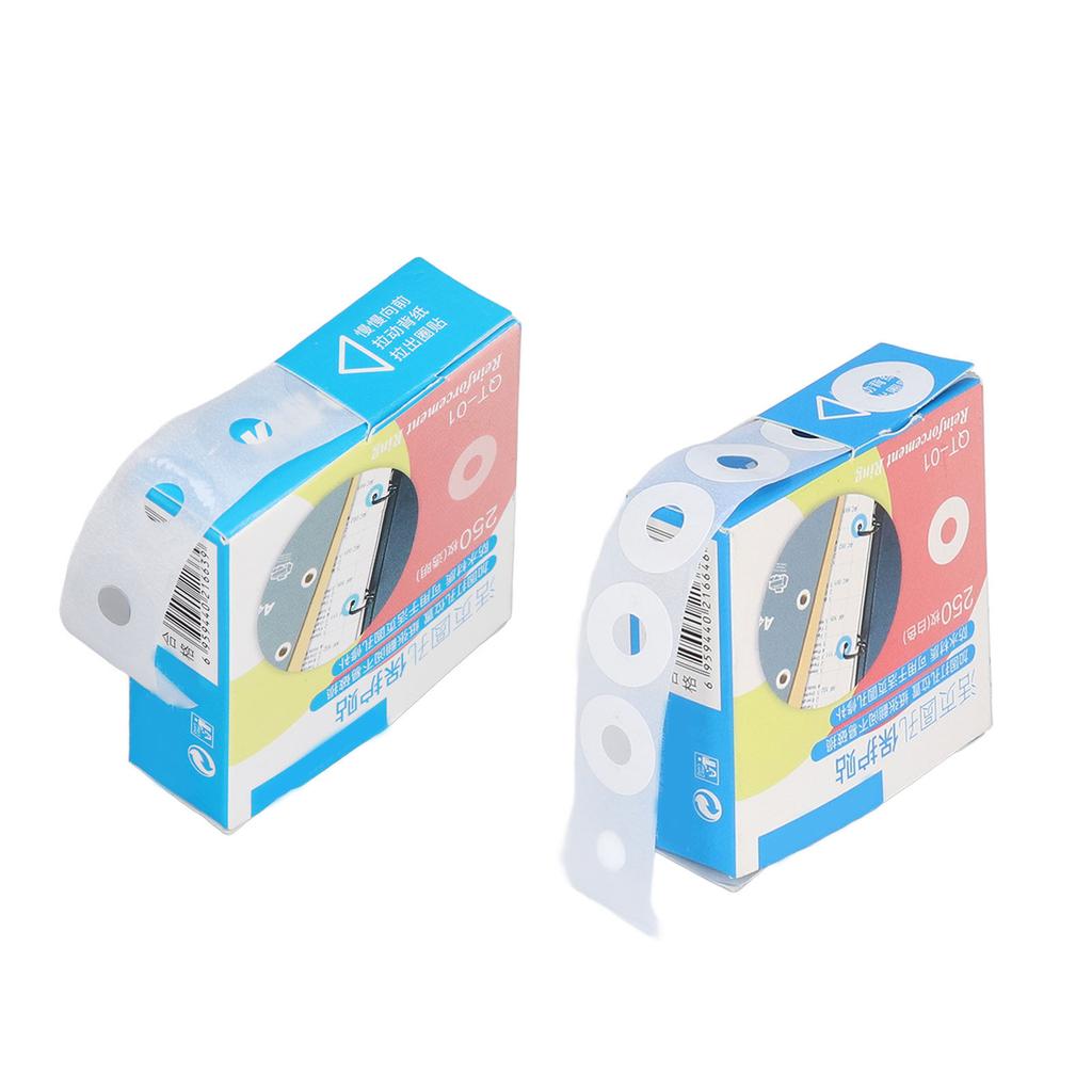 Дырокол Укрепители Наклейки Производство ПВХ Водонепроницаемые Простые Этикетки Укрепления