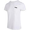 Sports Fashion Casual Round Neck Short Sleeve T-Shirt Women Tops White 690193-02