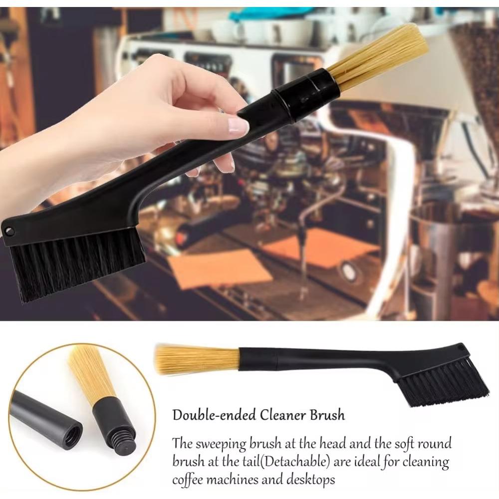 Щетка для чистки кофемолки, щетка для чистки эспрессо-машины, щетка для удаления пыли, набор инструментов для кофейных зерен для домашней кухни бариста