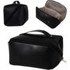 Большая Многослойная Сумка для Макияжа Водонепроницаемая Оксфордская Ткань ПУ Косметичка Портативный Дорожный Органайзер для Туалетных Принадлежностей для Женщин