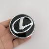 UKXU2 4pcs 62mm Wheel Hub Center Caps For Lexus Badge Cover Hubcaps for NX200T ES200 ES350 IS300 RX240 GS450h LS500h Car Accessories