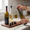 8pcs Black Silicone Wine Stoppers Silicone Wine Stoppers Vacuum  Wine Preservation