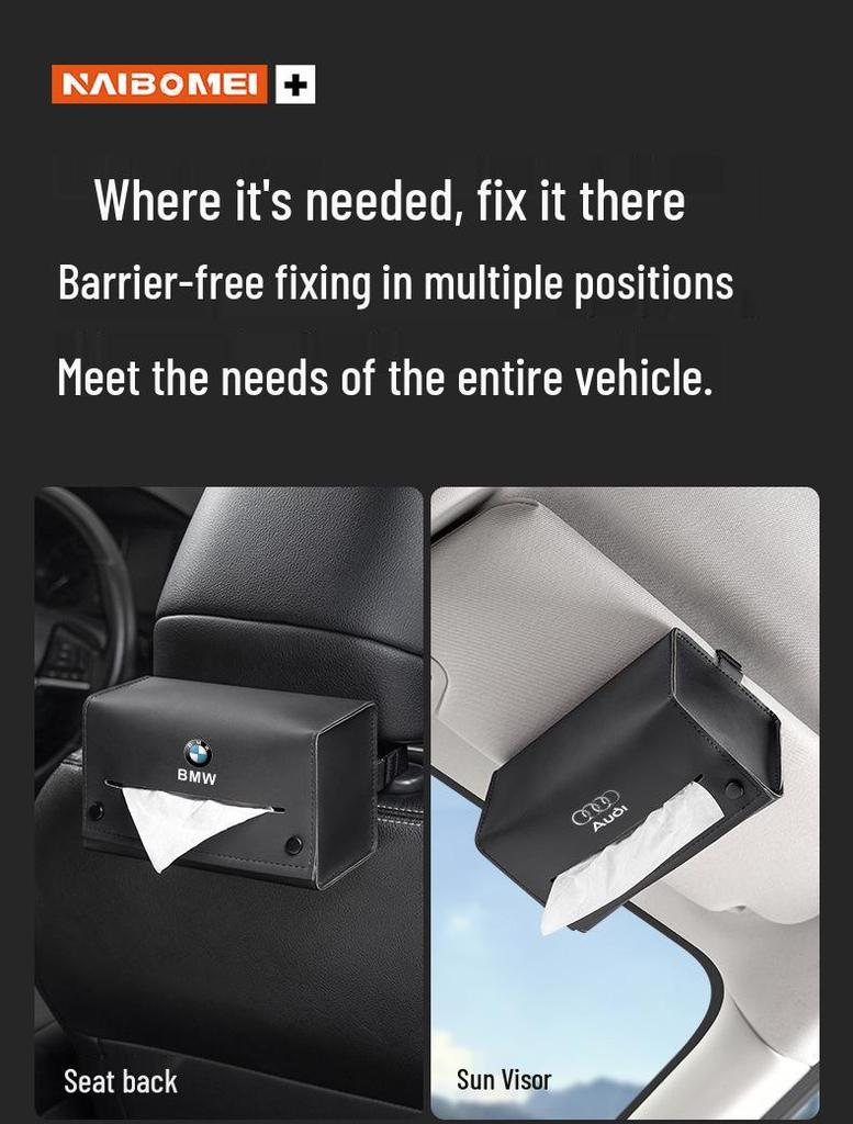 Pull-Out Tissue Box for JAC Sehol A5/E10X/E20X/E40X/E50A Seat Armrest