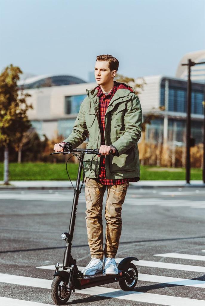 Электросамокат Joyor Y6-S — двигатель мощностью 500 Вт, аккумулятор 48 В, передние и задние дисковые тормоза для плавной и надежной езды(НЕТ ЭБЭ)