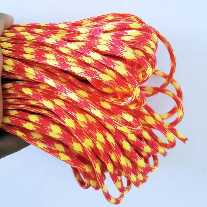 1Pc Umbrella Rope Jewelry Woven Rope Multi-functional Mountaineering Paratrooper Traction Rope Escape Life-saving Equipment Safety Umbrella Rope