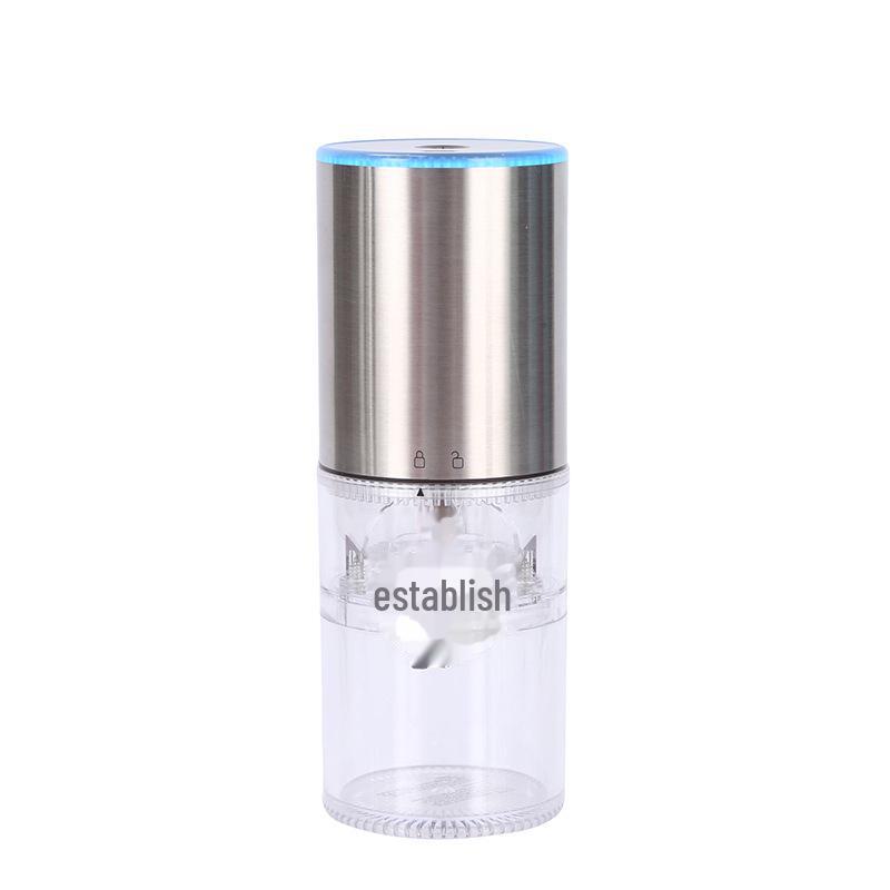 Перезаряжаемая автоматическая портативная кофемолка со стальным сердечником