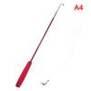Cat Teaser Wands Three-Section Telescopic Fishing Pole Wand Kitten Funny Catcher Teaser Stick Rod Interactive Stick Teaser Toys