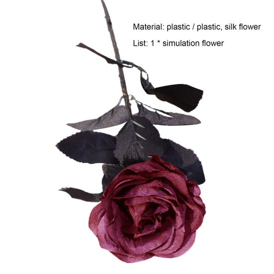 1 шт. Искусственный цветок с гладкой поверхностью, не выцветающий, пластиковый, свадебный реквизит, искусственное растение