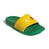 Детские шлепанцы LEGO x Adidas Adilette Comfort Желто-зеленые GV8233