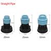 Plastic Straight Tee Water Fittings Connector Tank Adapter Outlet Hose