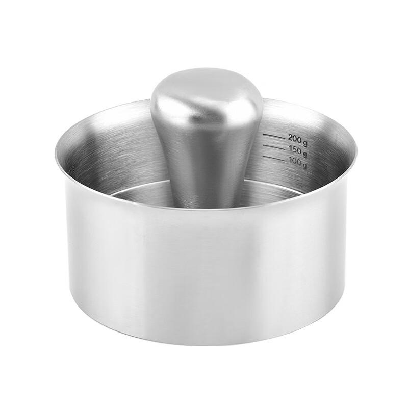 Круглый пресс для гамбургеров из нержавеющей стали