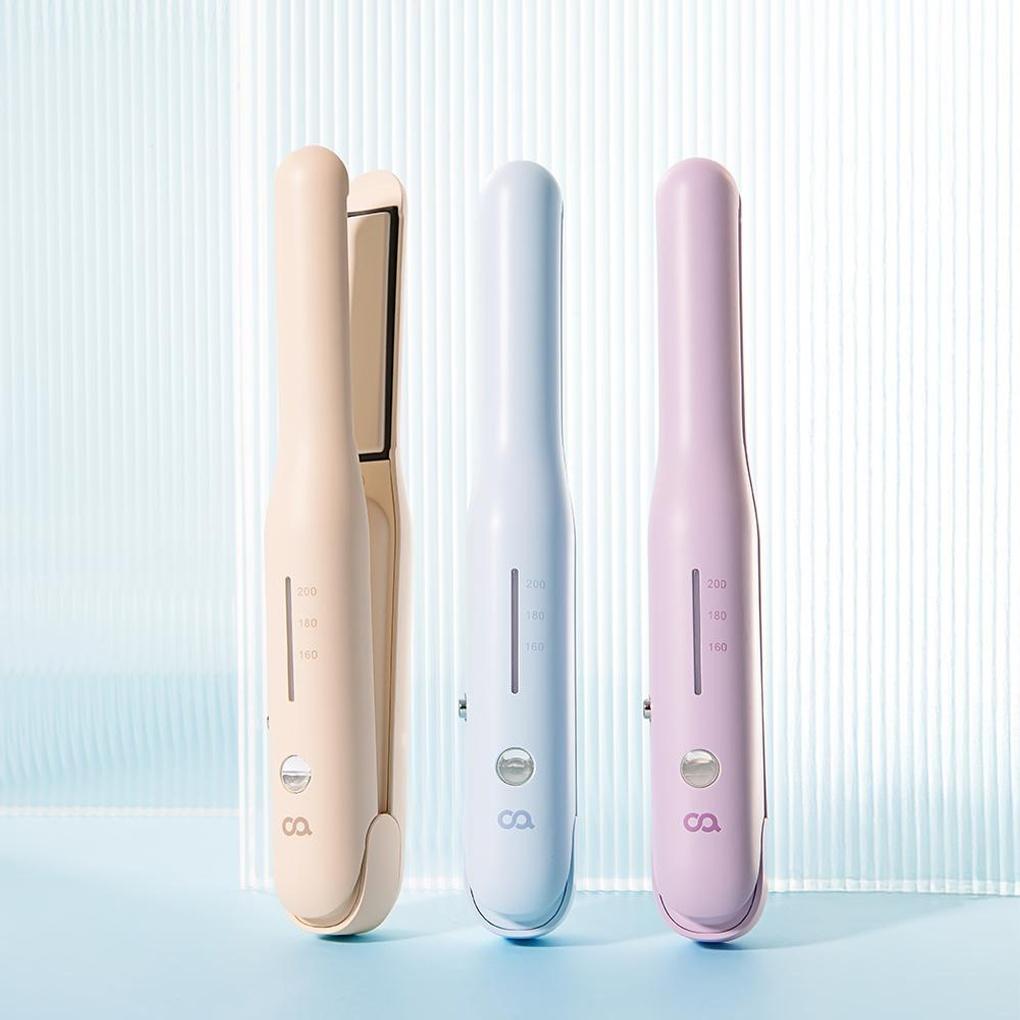 Oha Беспроводной Годеги Мини Портативная Пластина для Прикорневого Объема Древняя Плойка для Волос Магическая Машинка для Волос на Лбу