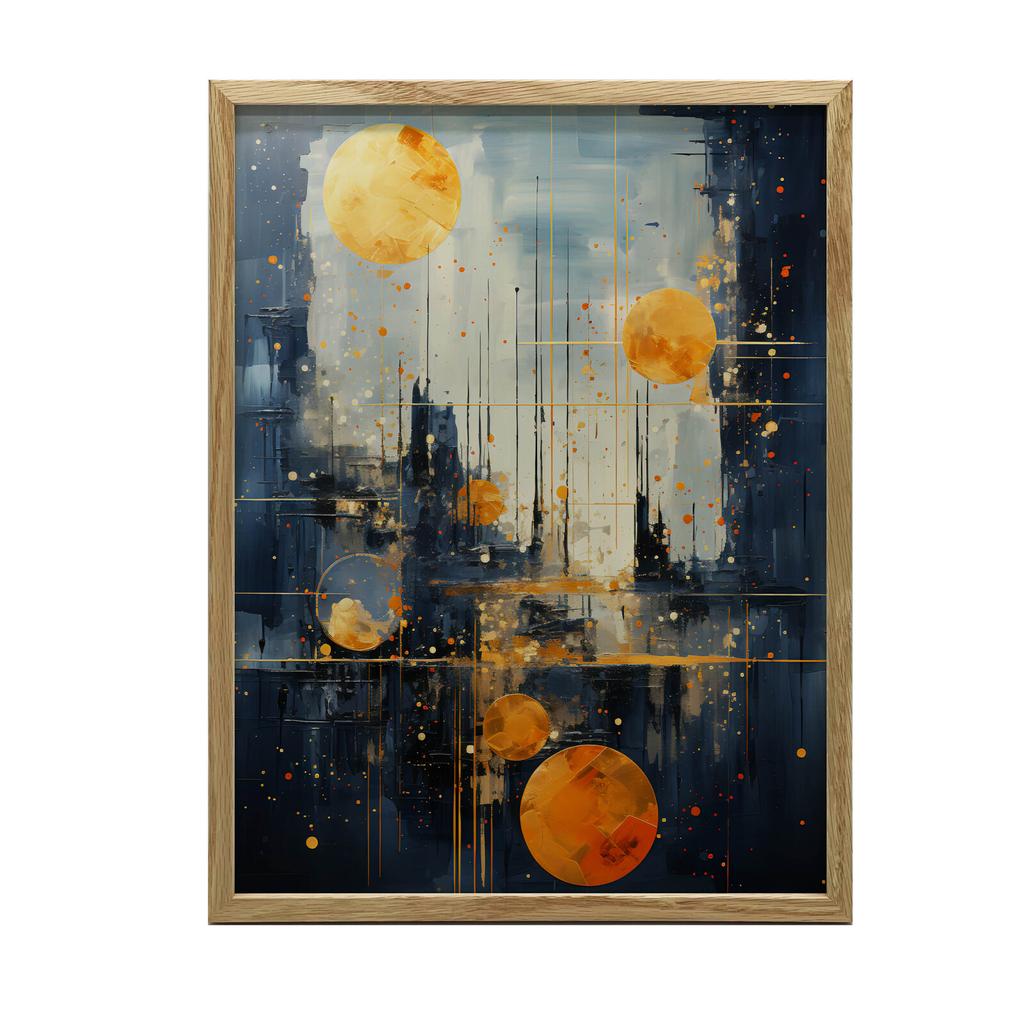 Miejska Wizja Marzeń Miejska Wizja Marzeń, 30X40 Cm, Bez Ramy, Płótno Premium Na Blejtramie