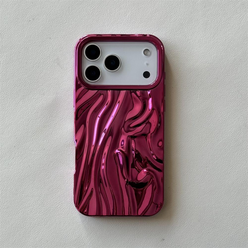 Электроокрашенный 3D прочный чехол для телефона для Iphone 17 Air 16E 16 15 14 13 12 11 Pro Max, водостойкий, ударопрочный, из ТПУ, мягкая крышка