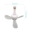 Detachable Electric Fan AC85-265V E27 Screw Mouth Fan Portable Ceiling Fan  Living Room