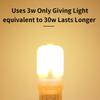 Светодиодная лампа G9 LED Лампа Crystal Cream Белый Корпус Лампа 240 В 3 Вт 3000 К Лампа
