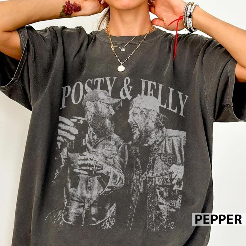 Post Malone Jelly Music Vintage Comfort Colors Shirt