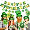 St. Patrick's Day Party Decorations Irish Day Flag Balloons Party Sets Photo Props