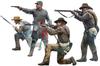 Master Box Гражданская война Конфедеративная пехота 4 солдата 1860-х годов Пластиковая модель MB35081 1/35
