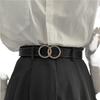 Elegant Pu Material Womens Belt With Smooth Buckle Perfect For Jeans And Casual Wear