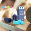 1 Pair Anti-Noise Sleeping Ear Plugs Earplugs For Sleep Special Mute Soft Slow Rebound Soundproof Ear Protection Sponge Earplug