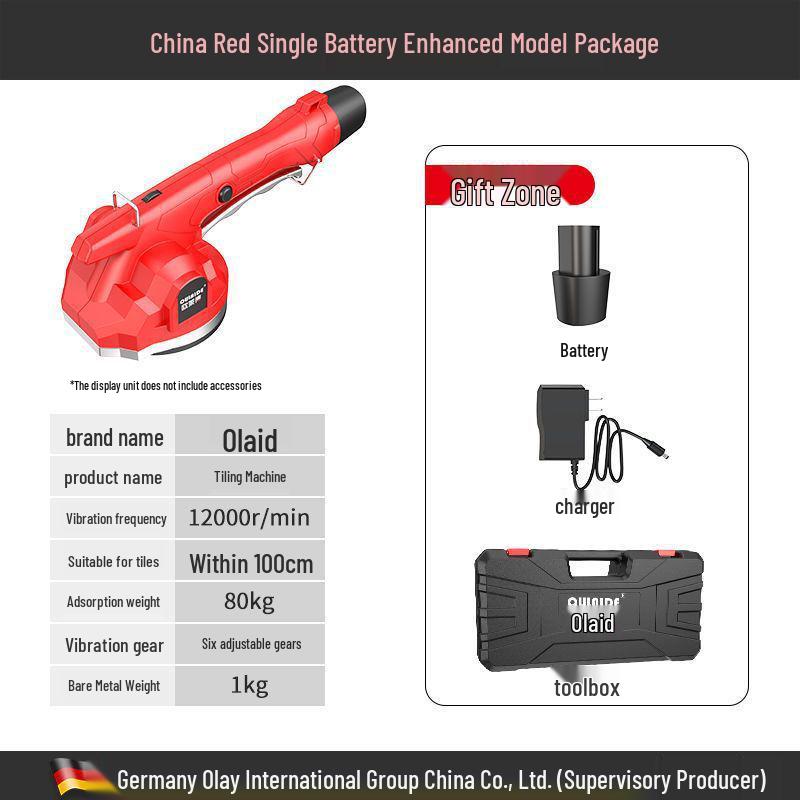 Auto Tile Leveler & Vibrator Paving Tool