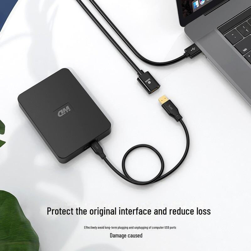 Удлинительный кабель USB 3.0 Biaz (Мужчины и женщины) для Мыши, Клавиатуры, U-диска, Зарядки - 1/3/5 Метров