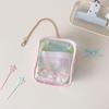 Clear Figure Display Bag PVC Waterproof Doll Storage for Lipstick Cards Keys