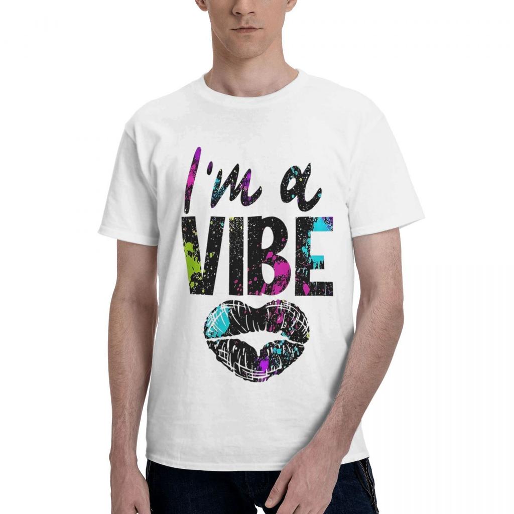Chic Lips Letters 100 Cotton Casual Breathable Confortable Summer High End Mens Clothing Funny Gift