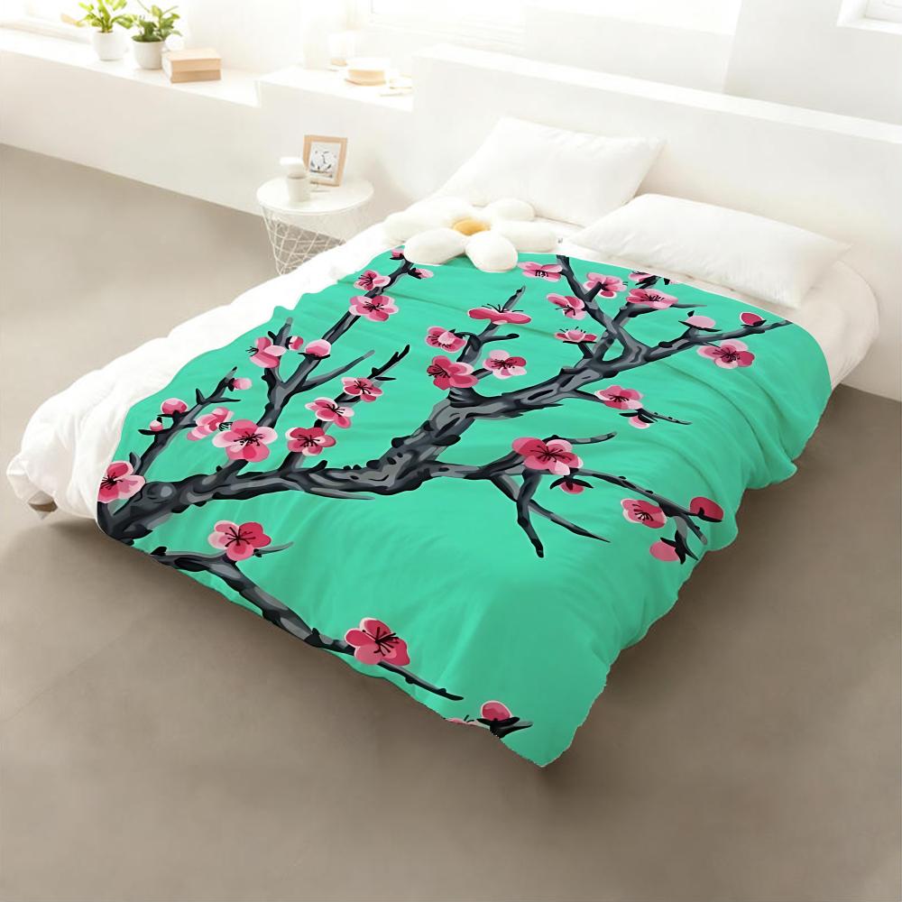 Vaporwave Arizona Iced Tea Aesthetic Throw Flannel Throw Blanket: Soft Kid-Friendly Warm Anti-Static All Season Washable Couch