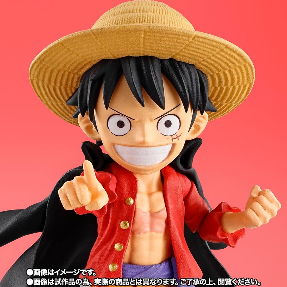 Мировая коллекционная фигурка Soul Nations S.H. Figuarts Манки Д. Фигурка Луффи