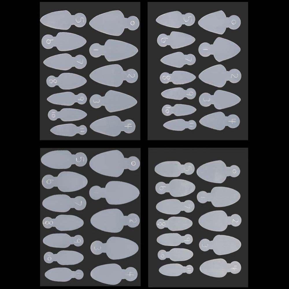 Decals Gel Extension Nail Mold Silicone Nails Mold Pad Nails Mold Sticker French Forma Dual Sticker