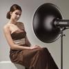 22 Inch Beauty Dish Studio Photography Reflector Diffuser with Honeycomb Soft Cloth for Bowens