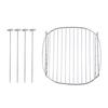 Replacement BBQ Rack Double Layer Skewers Baking Tray For Philips Air Fryer
