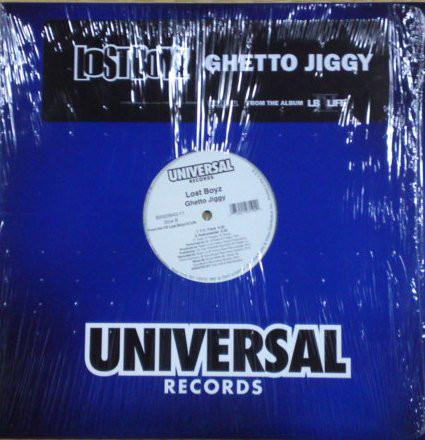 12-дюймовая пластинка LOST BOYZ Ghetto Jiggy B000384311 Universal Recor 2004 Япония Rap HipHopRB Б/у